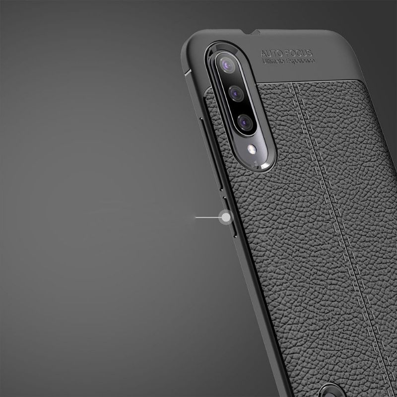 Xiaomi Mi A3 - Coque gel finition simili cuir