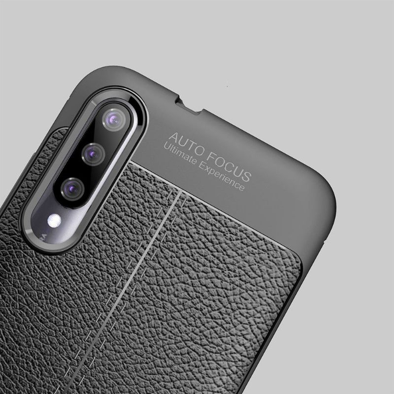 Xiaomi Mi A3 - Coque gel finition simili cuir