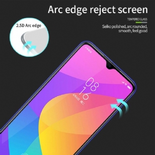 Xiaomi Mi A3 - Protection d’écran en verre trempé full size - Noir