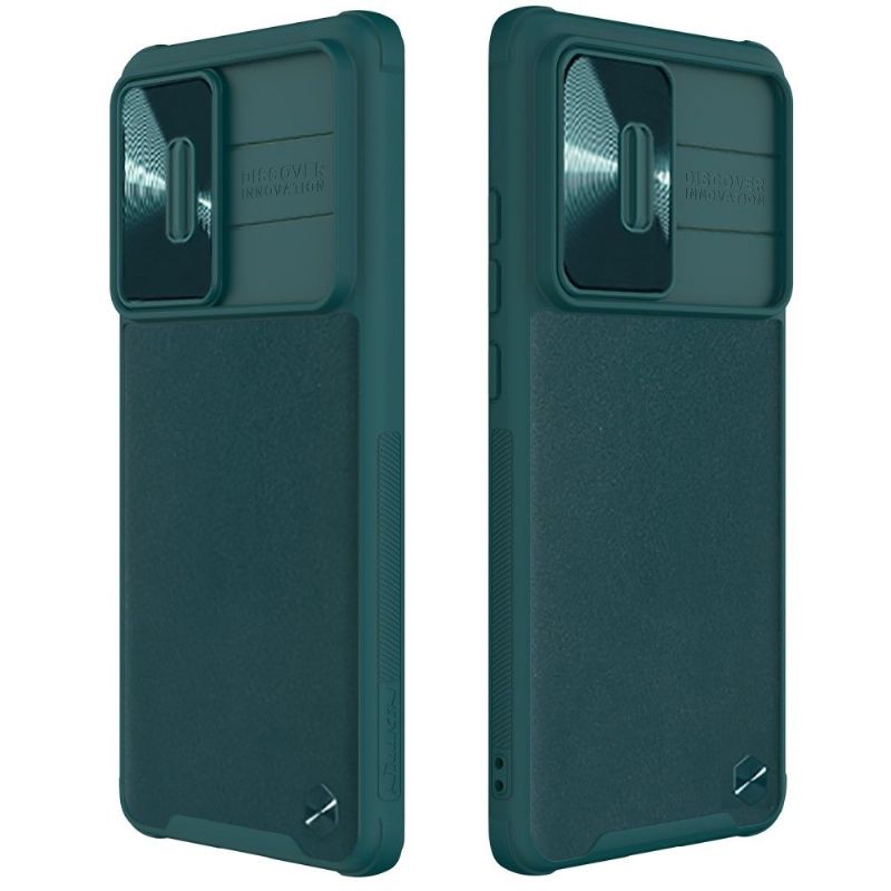 Coque Xiaomi 12 / 12X Simili Cuir Cache Objectif