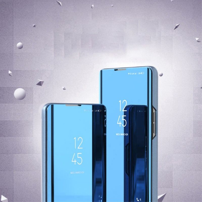 Coque Xiaomi 12 Pro avec rabat effet miroir