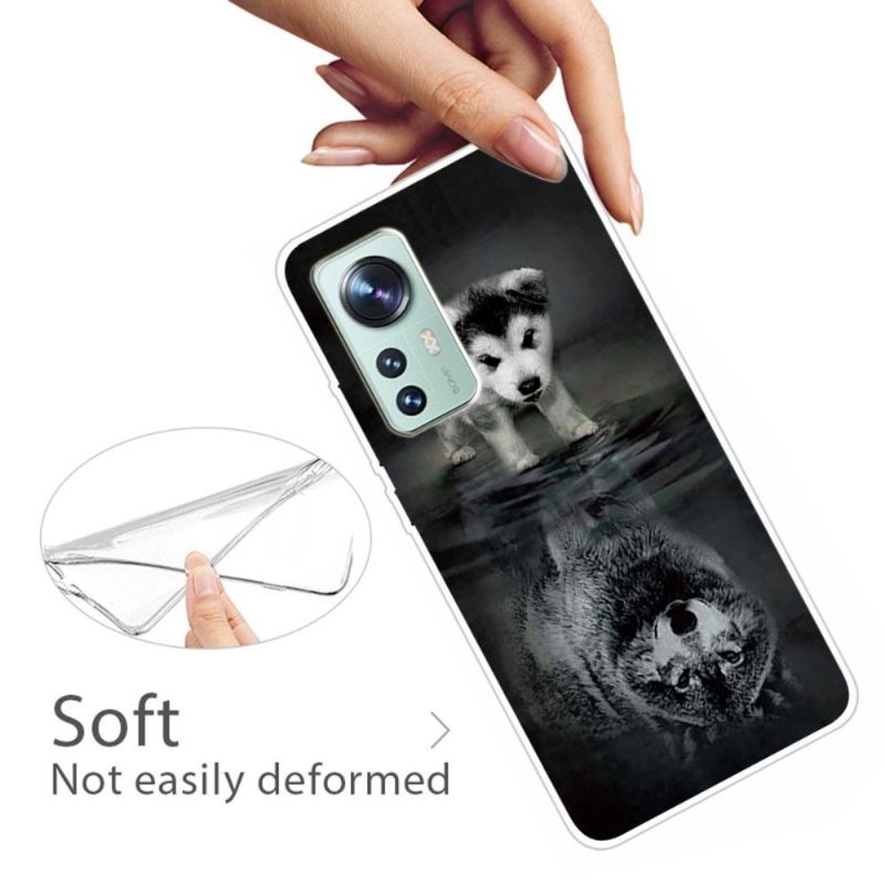 Coque Xiaomi 12 Pro Chien et Loup