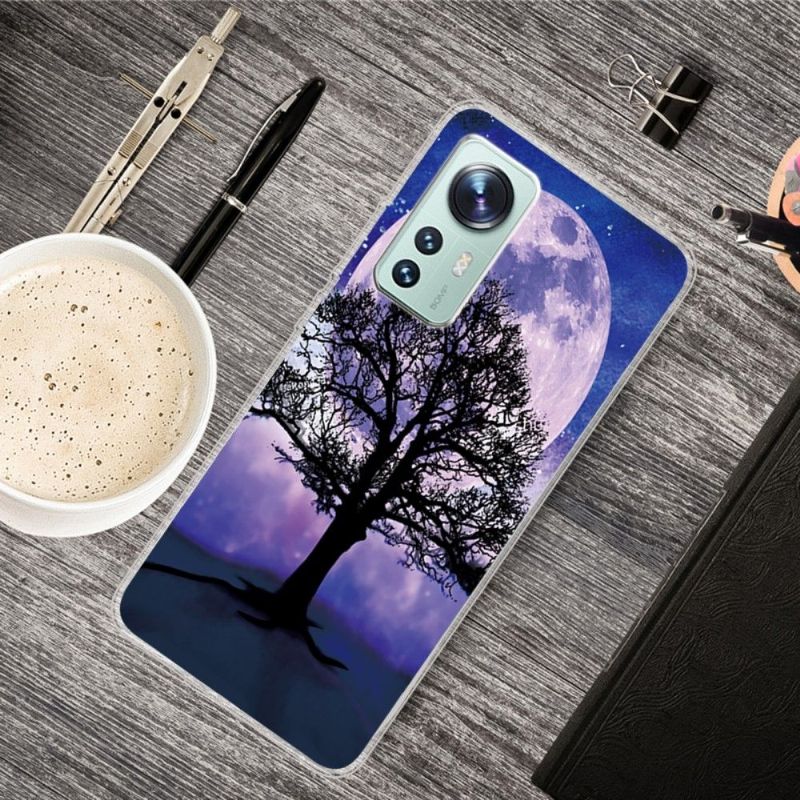 Coque Xiaomi 12 Pro L'arbre sous la lune