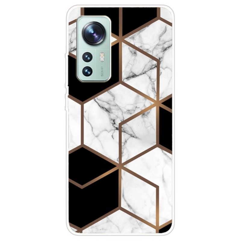 Coque Xiaomi 12 Pro Marbre Géométrie 0016 Series