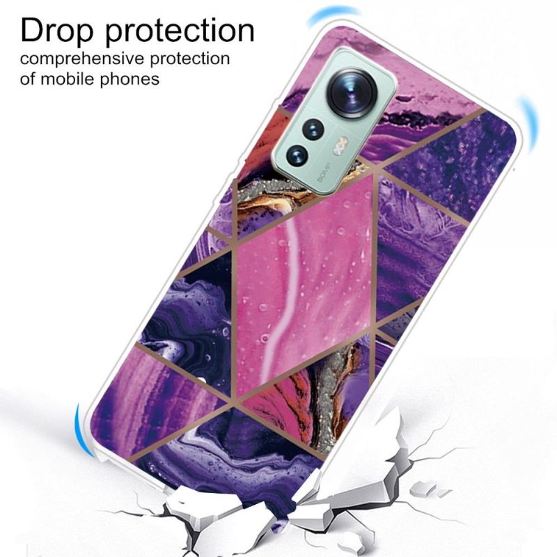 Coque Xiaomi 12 Pro Marbre Géométrie 0022 Series