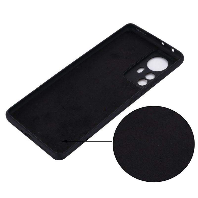 Coque Xiaomi 12 Pro Puro silicone liquide