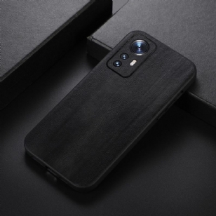 Coque Xiaomi 12 Pro REBEKA effet cuir