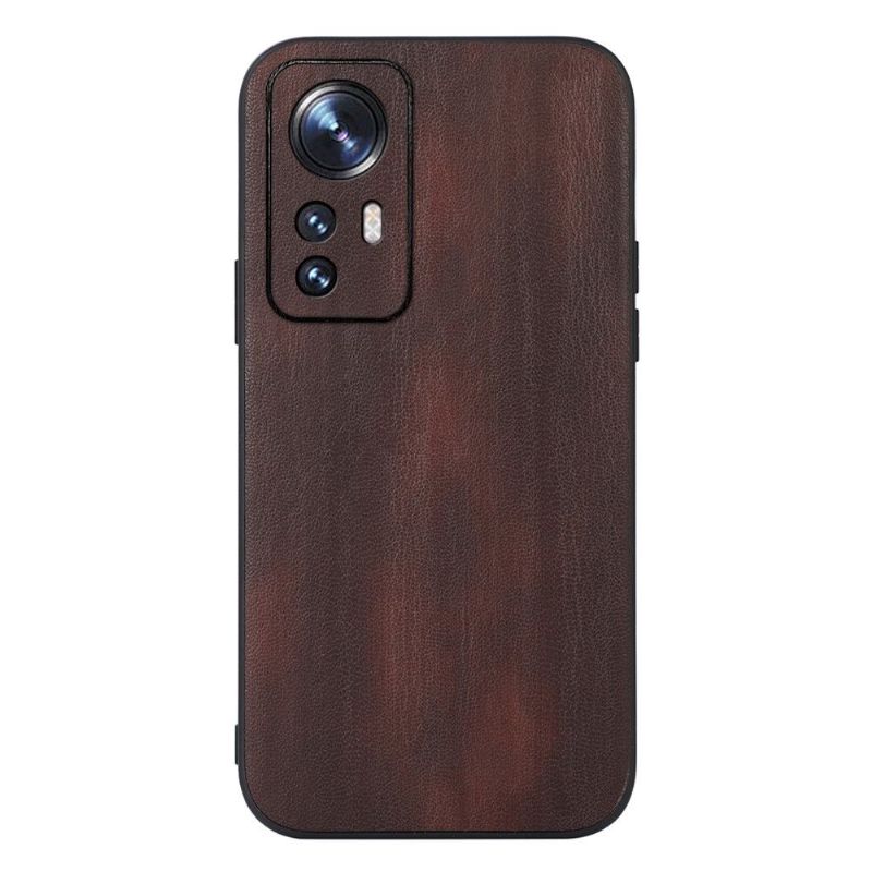 Coque Xiaomi 12 Pro REBEKA effet cuir