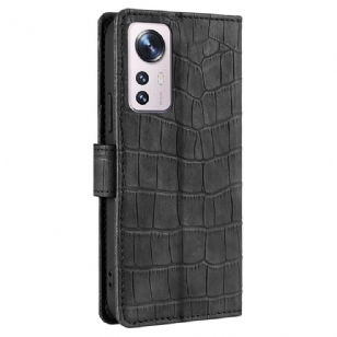 Housse Xiaomi 12 Pro ANA simili cuir croco