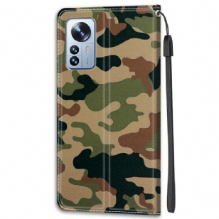 Housse Xiaomi 12 Pro Camouflage