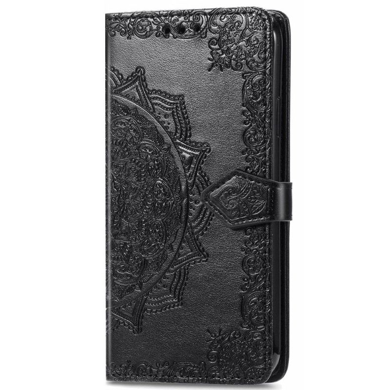 Housse Xiaomi 12 Pro Mandala relief en simili cuir