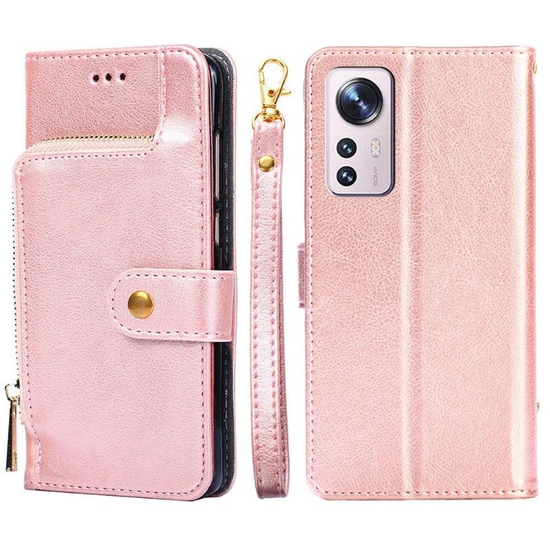 Housse Xiaomi 12 Pro Porte-monnaie simili cuir