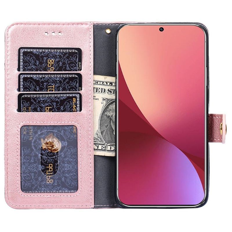 Housse Xiaomi 12 Pro Porte-monnaie simili cuir