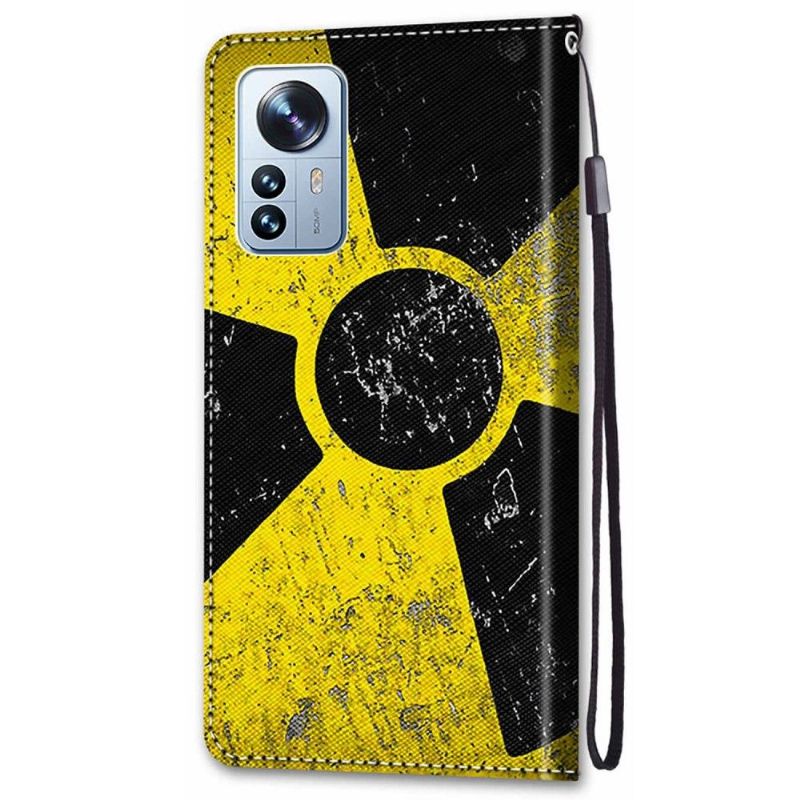 Housse Xiaomi 12 Pro Symbole Radioactif