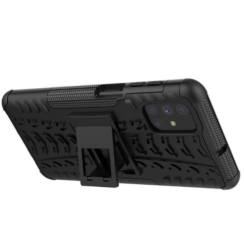 Coque Samsung Galaxy M51 antidérapante avec support intégré