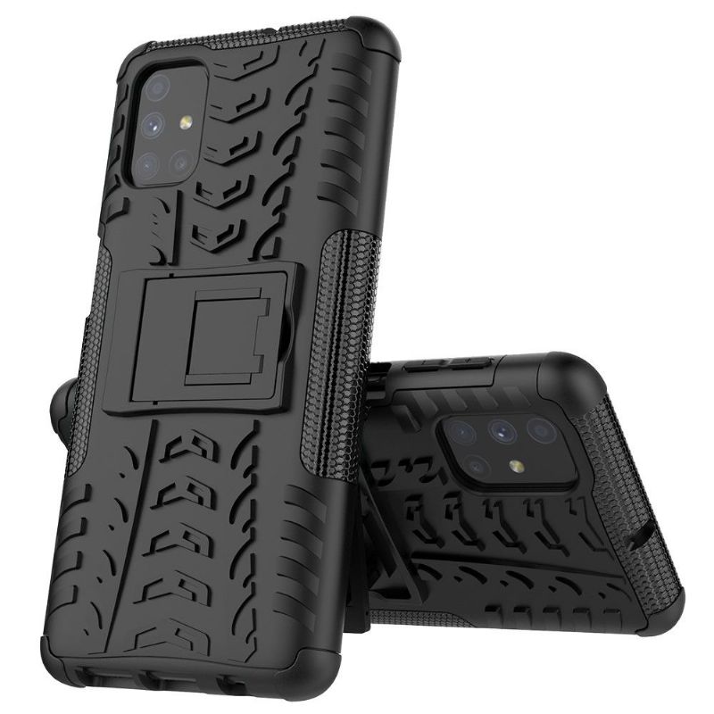 Coque Samsung Galaxy M51 antidérapante avec support intégré