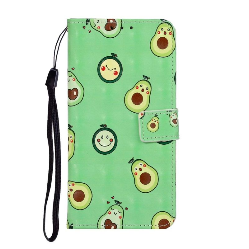 Housse Samsung Galaxy A51 Kawaii Avocat