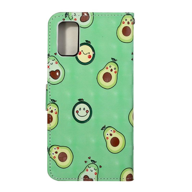 Housse Samsung Galaxy A51 Kawaii Avocat