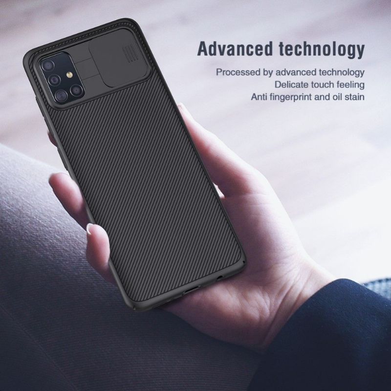 Samsung Galaxy A51 - Coque NILLKIN avec cache objectif arrière