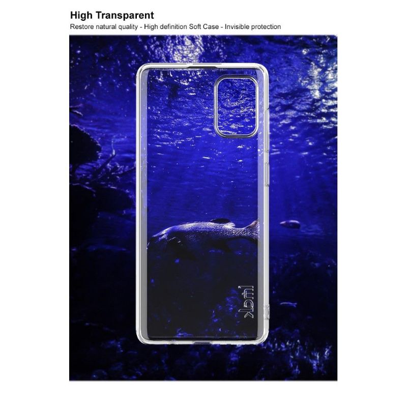 Samsung Galaxy A51 - Coque transparente en silicone