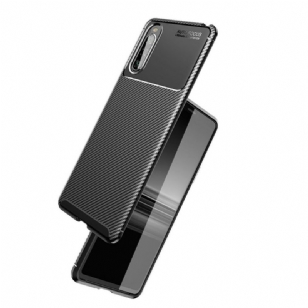 Coque effet fibre de carbone pour Sony Xperia 10 II