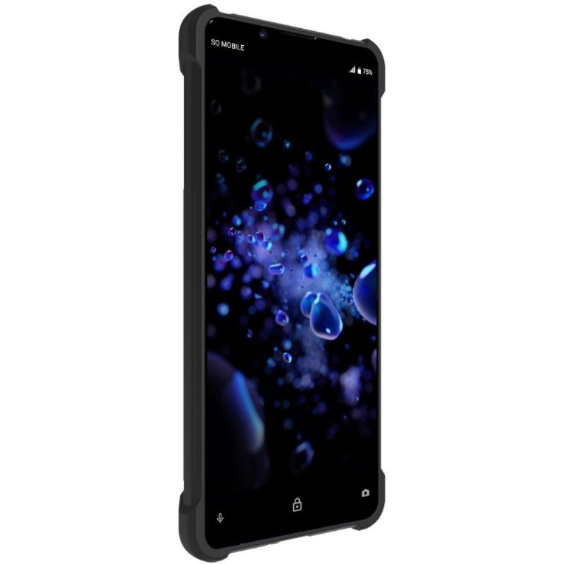 Coque Sony Xperia 10 II Class Protect Antichoc - Noir métal