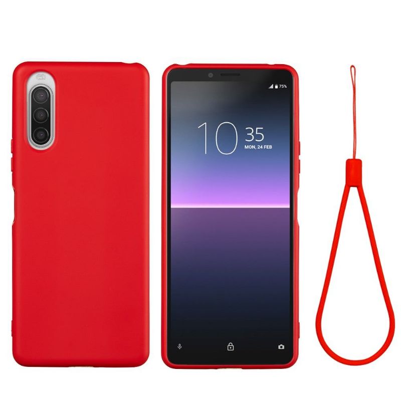 Coque Sony Xperia 10 II Puro silicone liquide