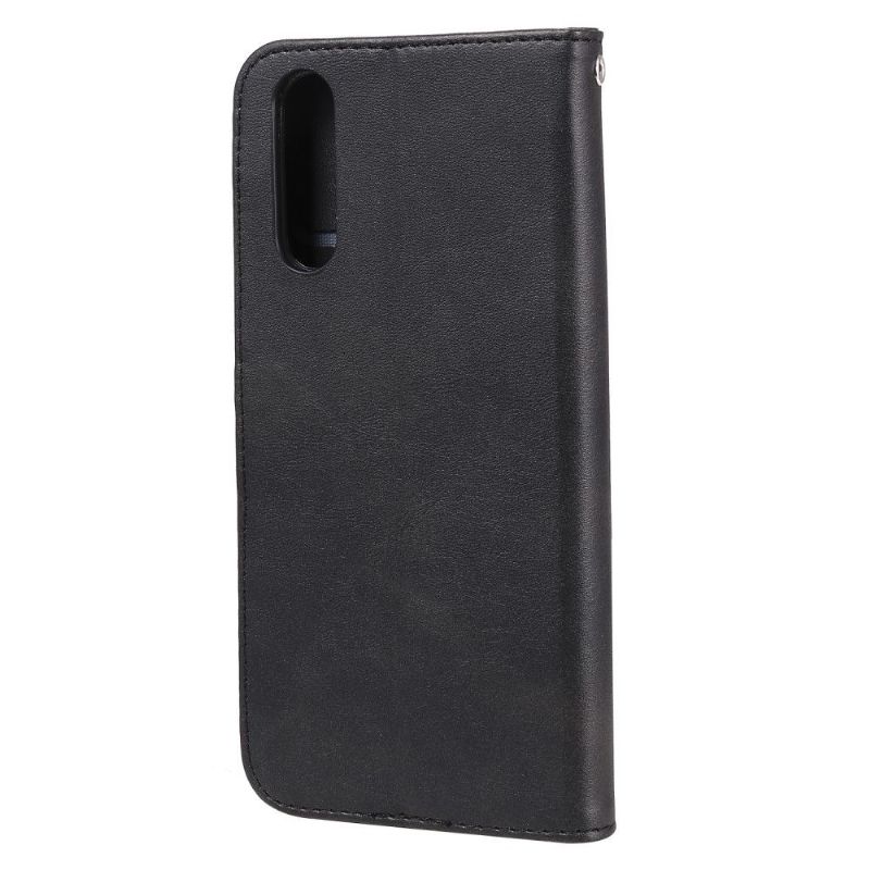 Housse Sony Xperia 10 II Zipper Pocket Effet Cuir