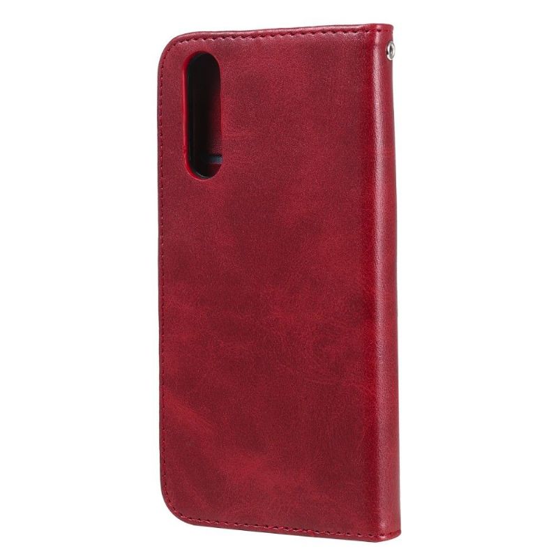 Housse Sony Xperia 10 II Zipper Pocket Effet Cuir